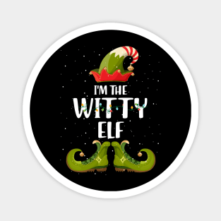 Im The Witty Elf Christmas Magnet